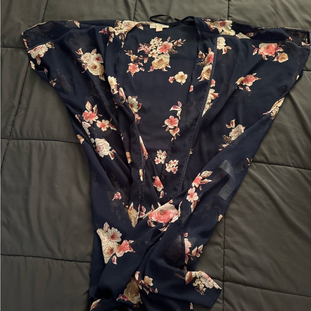 Floral Kimono Robe